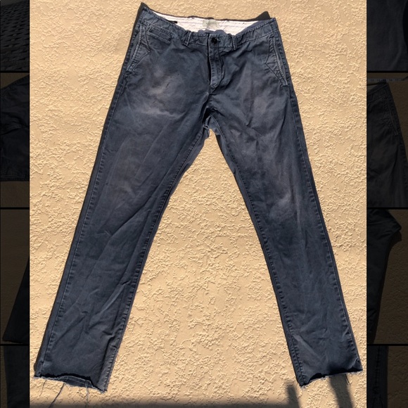 Scotch & Soda Other - Scotch & Soda Warren Chinos Navy Blues flood cut